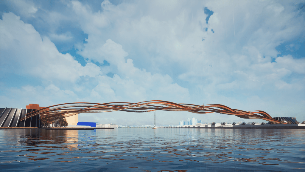 Pont Apollo: notre participation à la compétition | INJ ARCHITECTS