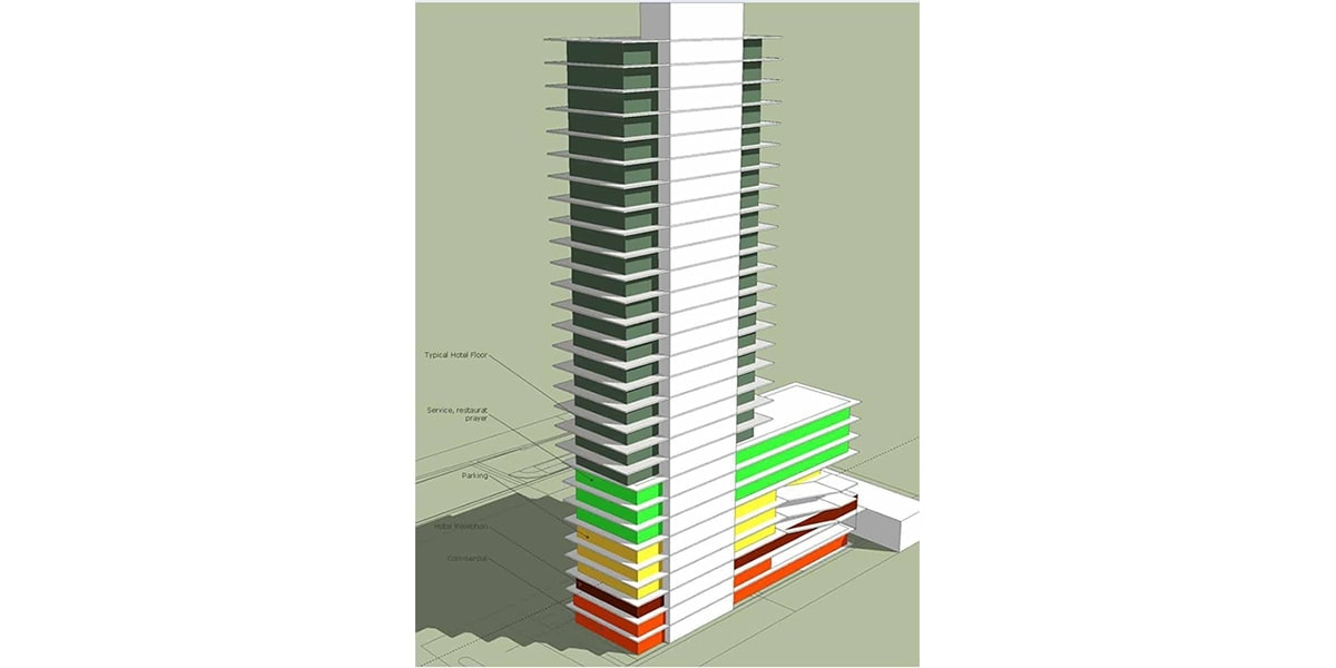 Tower Al Aziziyah: Concevoir une architecture moderne