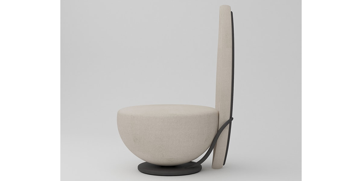 chaise de luxe design INJ ARCHITECTS
