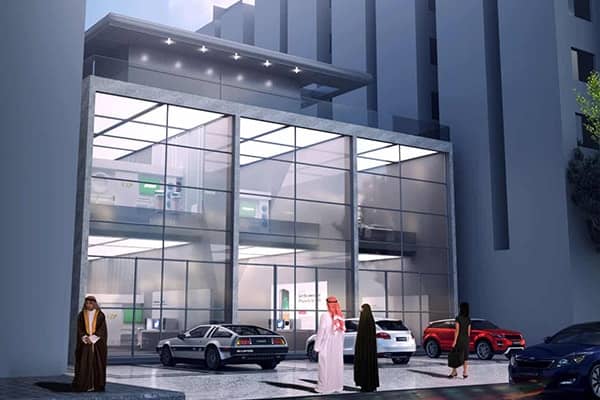 Architecture commerciale centre commercial Al Aziziyah par INJ ARCHITECTS
