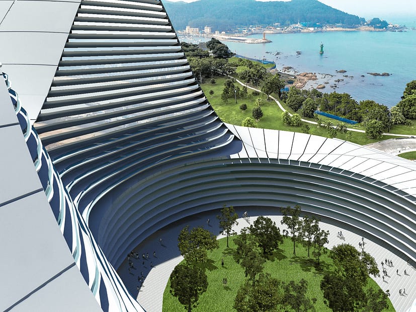 Architecture Competitions old yin yang hanglas INJarch