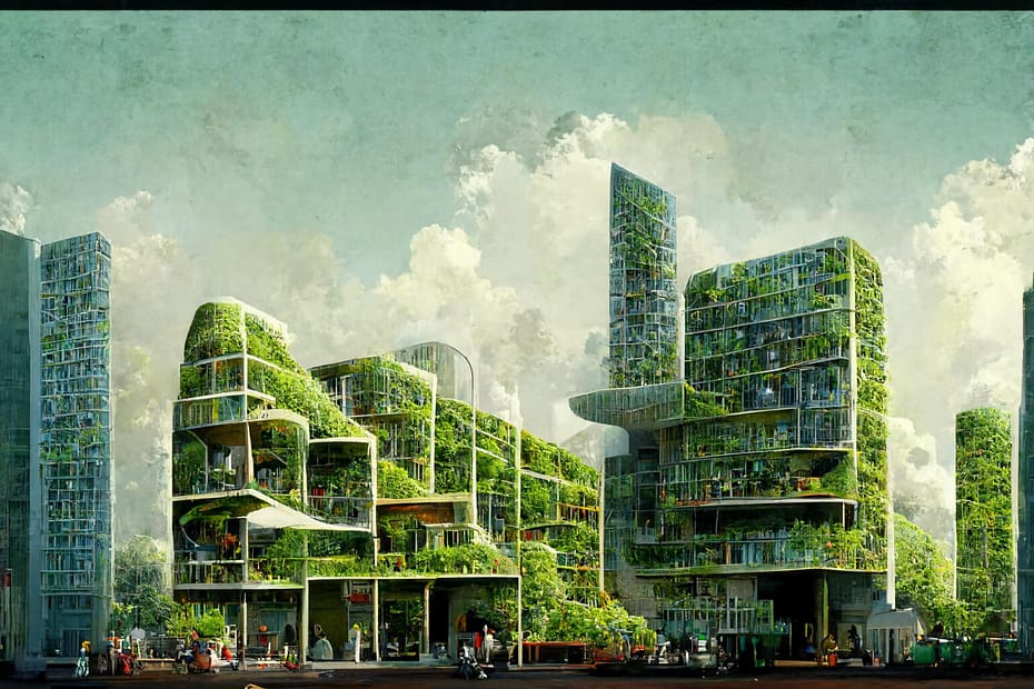 Green buildings aesthetics and sustainability